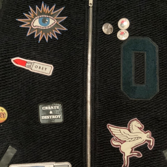Obey Vacancy Varsity Jacket - Picture 2 of 4